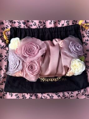 Lele Sadoughi x The MET Klimt Flower Evening Bag
